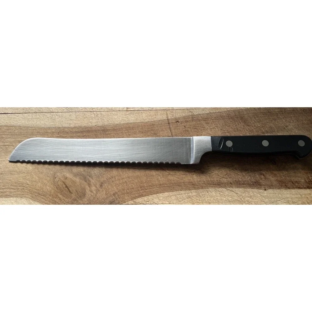David Burke 8inch Bread Knife 8 inch High Carbon Steel Serrated Blade